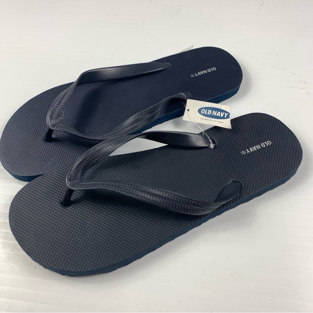 Old Navy Navy Blue Flip Flops